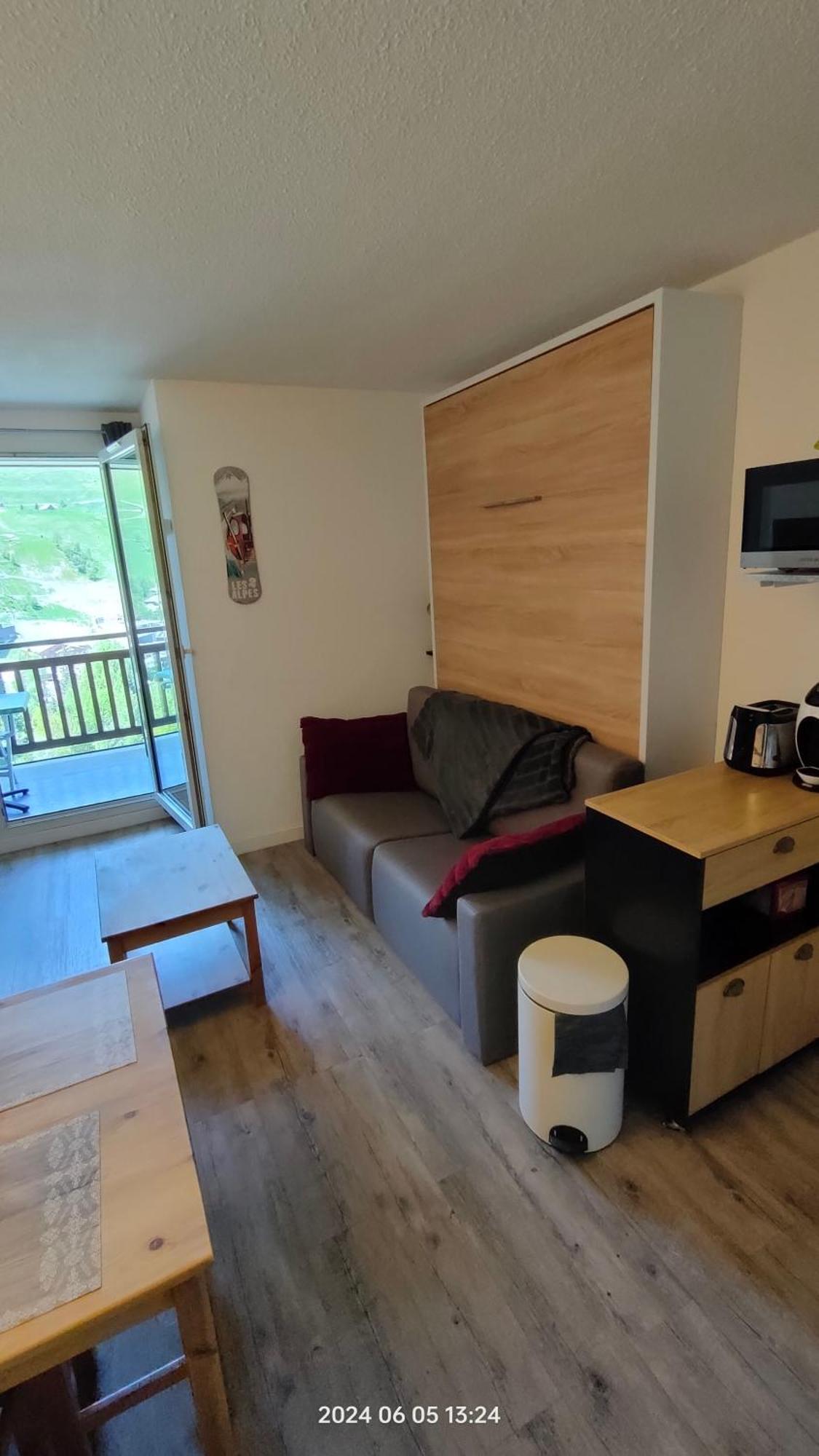 Studio Cabine 4 Pers Les2Alpes 21M² Les Deux Alpes Extérieur photo