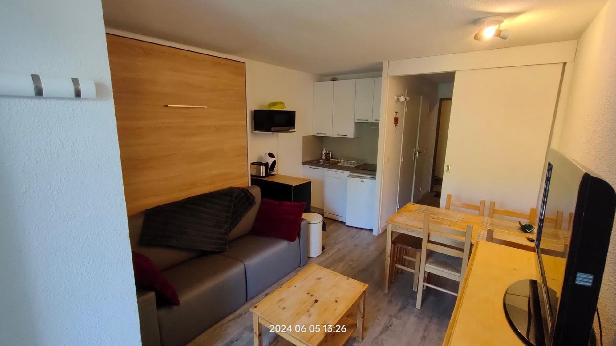 Studio Cabine 4 Pers Les2Alpes 21M² Les Deux Alpes Extérieur photo